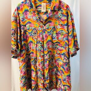 Disney Pride Collection Mickey Mouse AOP Shirt Multicolored 3XL